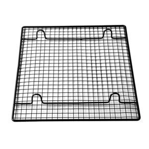 Estante <span class=keywords><strong>de</strong></span> enfriamiento <span class=keywords><strong>de</strong></span> alambre para panadería y pasteles apilable, rejilla cruzada <span class=keywords><strong>de</strong></span> acero inoxidable resistente para <span class=keywords><strong>galletas</strong></span>, pasteles, pan, horno seguro - Product Image 4