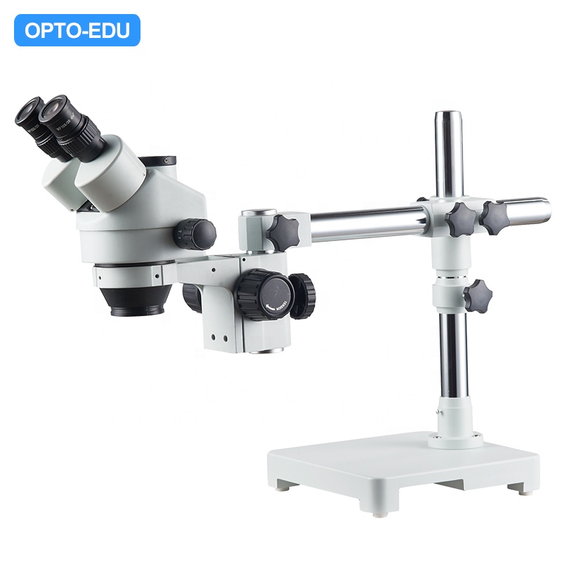 OPTO-EDU A23.3645-STL1T Тринокулярный без источника света одной рукой на воздушной подушке с стереомикроскоп