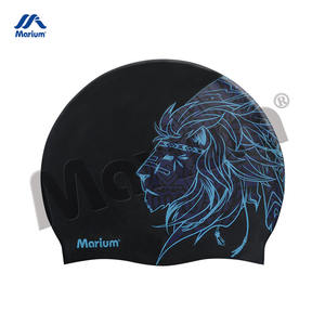 Gorro de natación de silicona para niños al por mayor, material elegante de color puro de alta calidad - Product Image 3