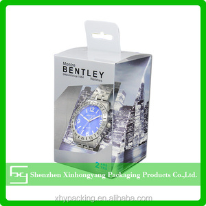 Alta calidad nuevo diseño único de alto brillo acabado plástico rolexity automático con la tarjeta de papel caja de reloj - Product Image 3
