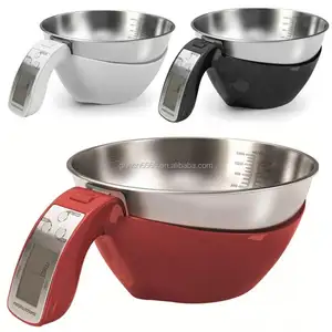 3 IN 1 DIGITAL KITCHEN JUG MIXING BOWL MEASURING SCALE