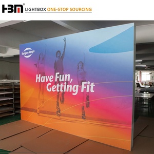 Đôi Hai Mặt Dệt Led Ánh Sáng Hộp Biển Tầng Đứng Nhôm Hồ Sơ SEG Ánh Sáng Hộp Cho Triển Lãm Hiển Thị - Product Image 2