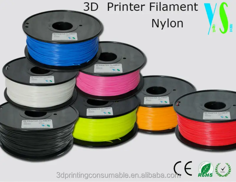 Venda quente 3D Nylon filament por impressora 3D dropshipping