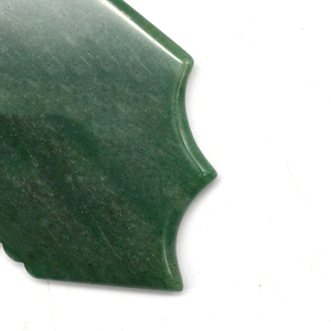Pierre d'aventurine pour le visage en Jade, accessoire de Massage, Gua sha vert, gommage, planche de Guasha pour la beauté - Product Image 6