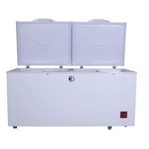 450L 12V 24Vソーラー深冷凍庫<span class=keywords><strong>dc</strong></span>胸冷凍庫スーパー厚い絶縁食料品