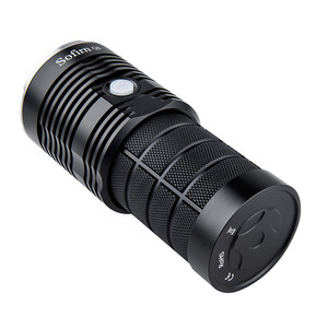 Linterna táctica <span class=keywords><strong>5000</strong></span> Lumen Recargable Impermeable IPX8 LED Super Brillante Antorcha - Product Image 4