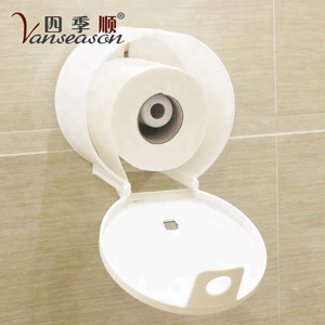 Gunot — distributeur mural de <span class=keywords><strong>papier</strong></span> <span class=keywords><strong>toilette</strong></span>, petit distributeur de rouleaux de <span class=keywords><strong>papier</strong></span>, <span class=keywords><strong>blanc</strong></span> et or - Product Image 4