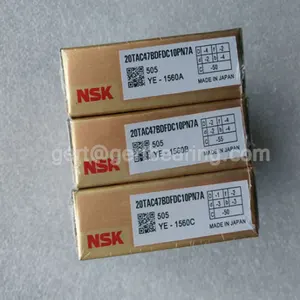 Large IN Stock NSK High Precision Bearing 20TAC47B