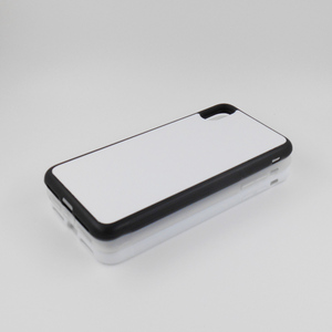 Per <span class=keywords><strong>iphone</strong></span> X <span class=keywords><strong>XS</strong></span> XR <span class=keywords><strong>MAX</strong></span> custodia per telefono a sublimazione 2D vuota custodia in gomma TPU + PC con inserti in alluminio - Product Image 6