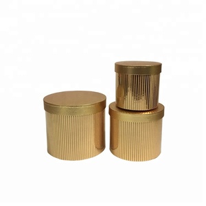 Custom LOGO Gold/ Silver Color Heart Shape Flower <strong>Box</strong>, <strong>Round</strong> Boxes for Rose Flower Gift Packaging - Product Image 4