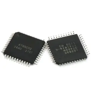 AT89S52 TQFP44 MCU 8-bit 8051 CISC 8KB Flash 5V 44-Pin TQFP bandeja AT89S52-24AU