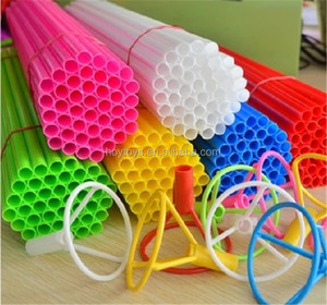 long&thicken plastic balloon sticks and cups