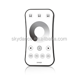 Skydance R6-1 1 khu vực màu duy nhất RF <span class=keywords><strong>Led</strong></span> điều khiển từ xa cảm ứng bánh xe mờ <span class=keywords><strong>LED</strong></span> <span class=keywords><strong>Dimmer</strong></span> cho điều khiển ánh sáng - Product Image 2