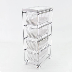 Very Useful 3 Tier <b>Bathroom</b> Wire Basket <b>Shelf</b> - Product Image 5