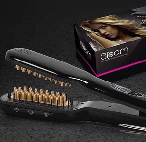 Kit <span class=keywords><strong>Enchinador</strong></span> Automatico Y Cepillo Alaciador De <span class=keywords><strong>Cabello</strong></span> - Product Image 4