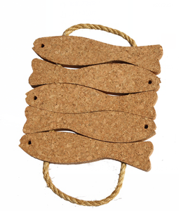 แผ่นรองแก้วไม้ก๊อก 5 ชิ้น สำหรับหม้อไฟ พร้อมพิมพ์ลายตามสั่ง แผ่นรองแก้วไม้ก๊อกสำหรับเสิร์ฟ แผ่นรองแก้วไม้ตกแต่ง - Product Image 1