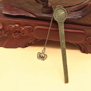 Gioielli accessori in smalto ciondoli in metallo bronzo segnalibro cuore regalo argento regalo antico <span class=keywords><strong>Vintage</strong></span> placcato amore - Product Image 5