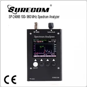 SURECOM SP2496 Cor Gráfico 100-1050Mhz Spectrum Analyzer