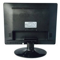 Kare Ekran 15" 17" 19" LCD Monitör LED Arka Aydınlatmalı VGA DC 12V Bilgisayar Monitörü