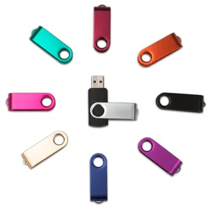 best sell swivel usb memory drives 2gb 4gb,logo printing swivel usb 2gb for promotion