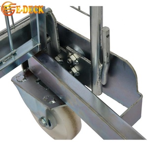 4 côtés chine haute qualité à usage moyen en acier métallique pliable durable de nidification zinc pleine sécurité worktainer <span class=keywords><strong>rollcage</strong></span> - Product Image 4
