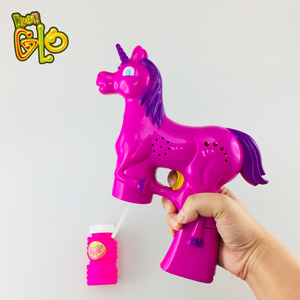 Cadeau promotionnel de pistolet souffleur à bulles à piles unisexe pour les festivals en plastique PS durable pour le jeu en plein air - Product Image 3