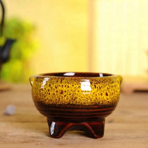 Pots en céramique pour petits bonsaïs, design <span class=keywords><strong>original</strong></span>, nouveaux pots de fleurs de bureau, pots de fleurs décoratifs pour bureau et jardinières - Product Image 6