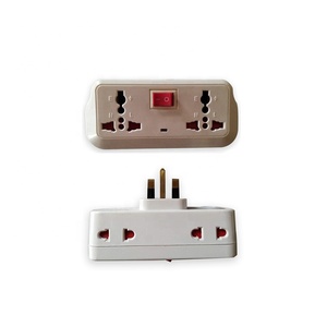 Vente en gros de haute qualité 305 classique universel 3 voies AC prise murale adaptateur de prise électrique pour produits électroniques - Product Image 1