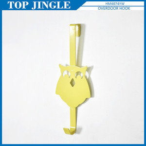 Single yellow 40mm trendy wire hat hanger hook - Product Image 1
