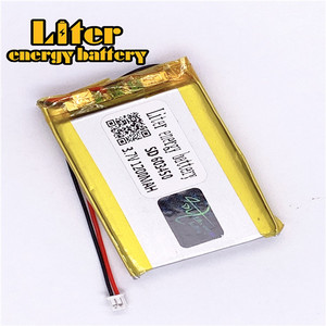 Plug 1.25-2 P 3.7 V 603450 1200 mah lipo battery Rechargeable solar li ion polymer lithium battery with PCM - Product Image 3
