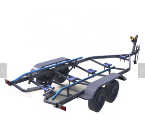 5.0 m bateau En Aluminium <span class=keywords><strong>remorque</strong></span> simple <span class=keywords><strong>essieu</strong></span> fabriqué galvanisé à chaud en gros acheter Fabricant et Offre Spéciale - Product Image 1
