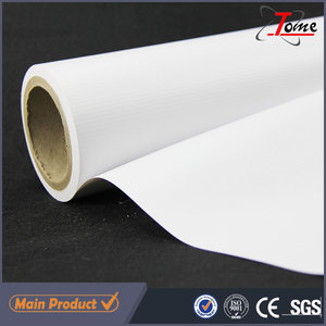 Medios de impresión de PVC flexible para la publicidad al aire libre, 260-650gsm, 1.01-3.2*50 m - Product Image 2