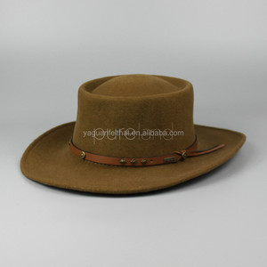Donkerbruin wolvilt <span class=keywords><strong>stetson</strong></span> cowboyhoed. Mexico cowboy hoeden - Product Image 3