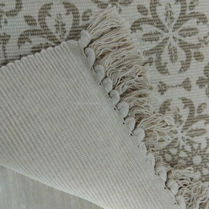 <span class=keywords><strong>Alfombra</strong></span> decorativa de algodón para cabecera, <span class=keywords><strong>Alfombra</strong></span> de algodón de tejido plano lavable, <span class=keywords><strong>alfombra</strong></span> para habitación de niños - Product Image 6