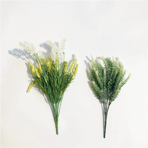 <span class=keywords><strong>Artificial</strong></span>花<span class=keywords><strong>Lavender</strong></span> Bouquet Real Touch Wedding Flower PlantsためParty Room Home Hotel Decoration - Product Image 6