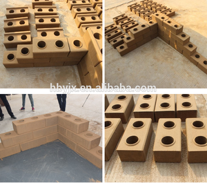 Safido incastro macchina del mattone HBY1-10 automatico pieno di argilla per fabbricare i mattoni prezzo della macchina in Sri lanka - Product Image 5