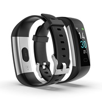 Bracelet intelligent de fitness certifié CE RoHS avec télécommande, réveil, suivi du sommeil, SDK/API pour bracelet de sport