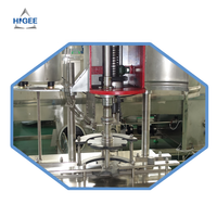 Machine de rinçage, de remplissage et de bouchage 1000 Bph pour bouteilles de boissons ou autres liquides, ligne de production d'emballage ou de production d'eau