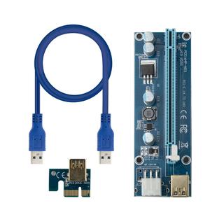 VER 009S Carte d'interface d'alimentation pour riser Riser PCI-E à 6 broches PCIe de 1 à 16x pour processeur <span class=keywords><strong>graphique</strong></span> - Product Image 1