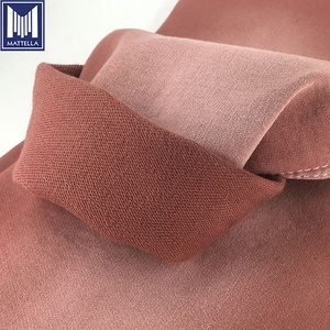 Chất Lượng Dệt Pháp Terry Vải Đàn Hồi Căng Bông <span class=keywords><strong>Polyester</strong></span> <span class=keywords><strong>Spandex</strong></span> Pha Trộn Màu Đỏ Màu Xanh Lá Cây Màu Xám Màu Denim Vải Đan - Product Image 6