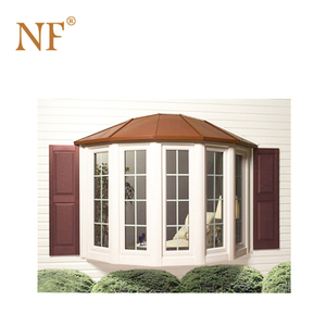 Fenêtre <span class=keywords><strong>en</strong></span> <span class=keywords><strong>baie</strong></span> <span class=keywords><strong>en</strong></span> verre avec cadre <span class=keywords><strong>en</strong></span> aluminium, profil <span class=keywords><strong>en</strong></span> alliage d'aluminium à 45 degrés, double vitrage trempé, écran pliant, écran magnétique - Product Image 6