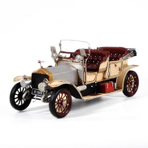 1909 Silver Ghost 1:12-Maßstab Handgefertigtes Metallmodell Klassisches Oldtimer-Auto Antike Heimdekoration Kunst Sammlerstück Geschenk - Product Image 1
