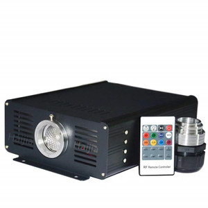 Epistar Mesin Lampu Serat Optik Led 45W, Kontrol Musik DJ Cerdas Yang Mengatur Kecepatan Super Terang dan Dapat Diredupkan - Product Image 3