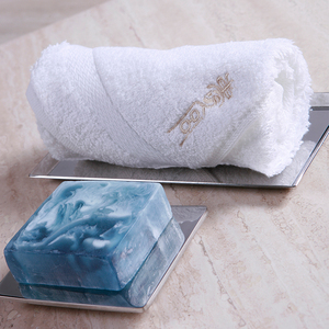 Eliya-toallas de baño de 100 algodón con Logo de lujo, sábanas Extra grandes, color blanco - Product Image 6