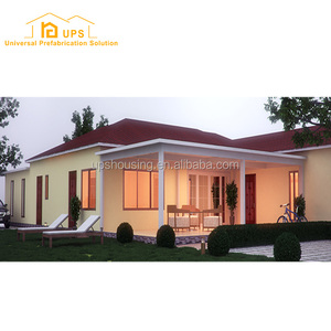 Case prefabbricate del pannello a Sandwich modulare da vendere in Sudafrica per uso residenziale della Villa e del Carport - Product Image 1