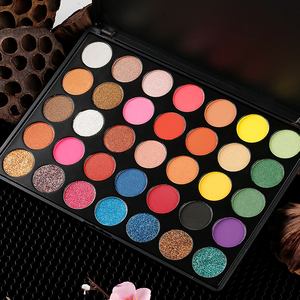 Belleza cosméticos pro 35 clásicos de color neutral warm paleta sombra barato 35 color maquillaje paleta de sombra - Product Image 3