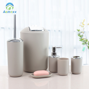 Vendita calda di alta qualità marrone completo di <span class=keywords><strong>plastica</strong></span> <span class=keywords><strong>bagno</strong></span> <span class=keywords><strong>set</strong></span> <span class=keywords><strong>accessori</strong></span> da <span class=keywords><strong>bagno</strong></span> di <span class=keywords><strong>plastica</strong></span> accessorio per il <span class=keywords><strong>bagno</strong></span> <span class=keywords><strong>set</strong></span> completo - Product Image 5