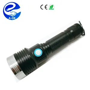 긴 빔 정도는 아니고 USB 충전식 1000 lumen Tactical led <span class=keywords><strong>torch</strong></span> 손전등 - Product Image 1