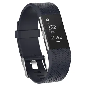 21 रंग Fitbit प्रभारी के लिए 2 बैंड, सिलिकॉन के लिए रिप्लेसमेंट सहायक उपकरण पट्टा Fitbit प्रभारी 2