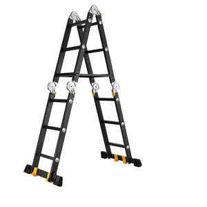 <strong>Black</strong> Aluminium Multipurpose <strong>Ladder</strong> - Product Image 1